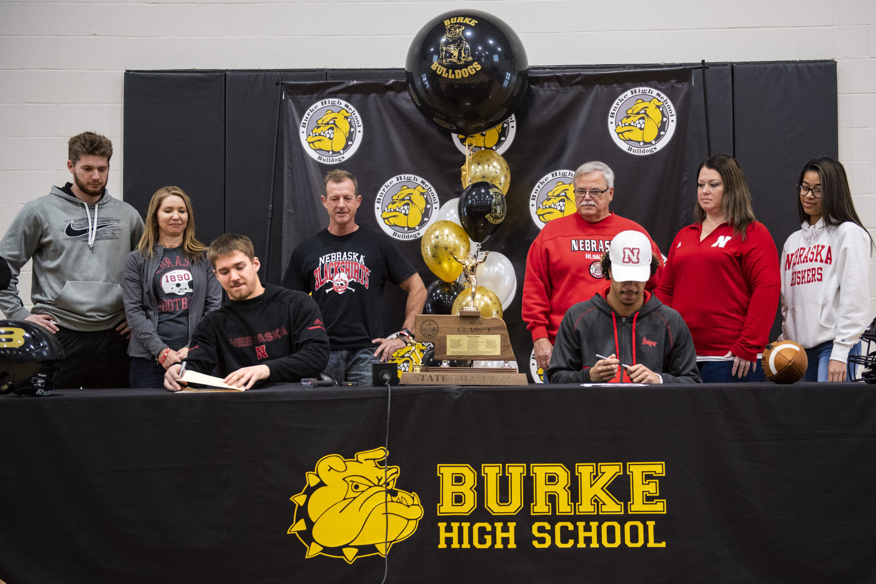 Omaha Burke signing ceremony, 12.19